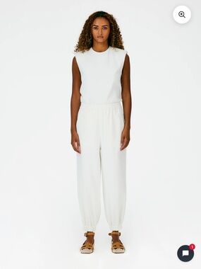 Tibi Chalky Drape Plashet Jogger
